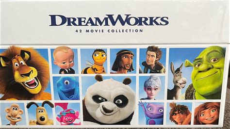 Dreamworks Movie Collection Blu Ray Box Set Unboxing Youtube