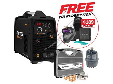 New UNIMIG WELDERS RAZOR CUT 80 Inverter Plasma Cutter Package Deal 80