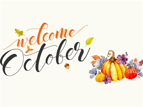 Welcome October! by Cromatix Creative Image Lab on Dribbble