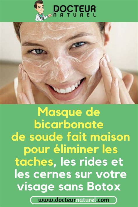 Masque De Bicarbonate De Soude Fait Maison Pour Liminer Les Taches