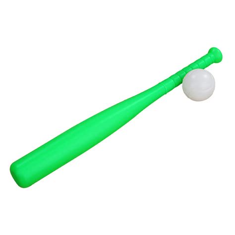 Baseballensemble De 4 Battes De Baseball Pour Enfantsen Plastique