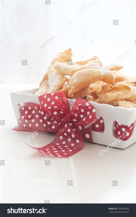 Traditional Polish Cookies Chrusciki Stock Photo 104603936 | Shutterstock