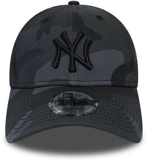 Ny Yankees New Era 940 League Essential Midnight Camo Baseball Cap