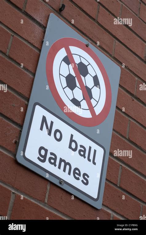 No Football Sign Hi Res Stock Photography And Images Alamy