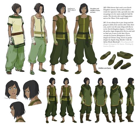 Korra Design in Book Four