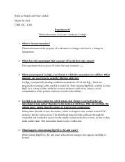 Understanding Thermochromism In Ionic Conductors Experiment Course Hero