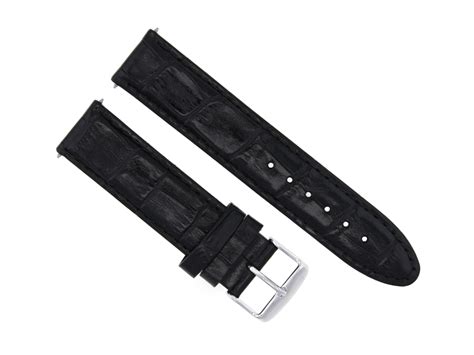 18mm Alligator Leather Watch Strap Band For Omega Seamaster Speedmaster