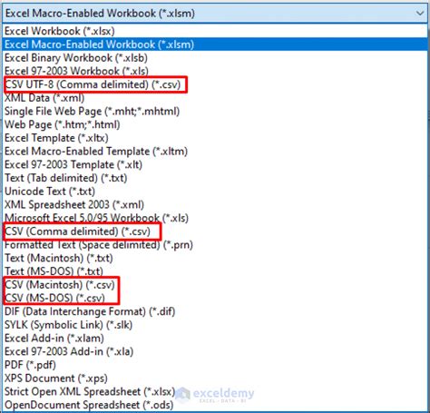 Convert Excel To Comma Delimited Csv File 2 Easy Ways Exceldemy