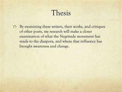 PPT - The Poetic Ideologies of Negritude PowerPoint Presentation, free ...