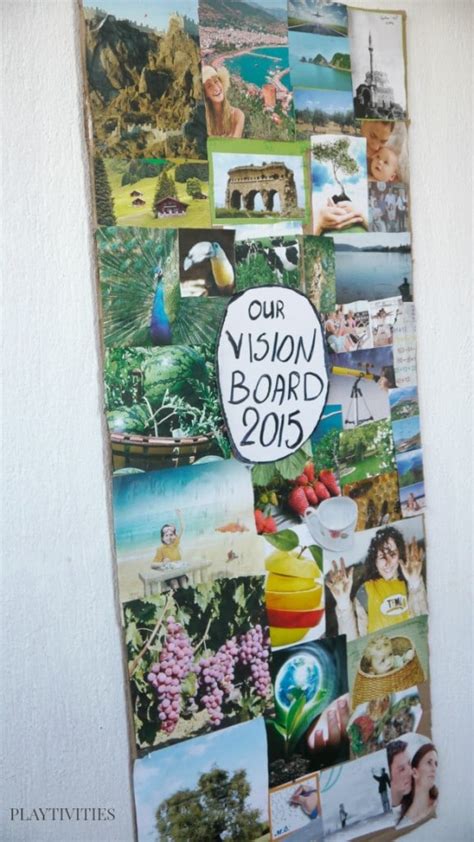 Family Vision Board - Priceless Tradition To Your Family - PLAYTIVITIES