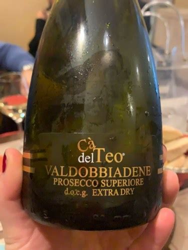 N V Cà del Teo Valdobbiadene Prosecco Superiore Extra Dry Vivino Canada