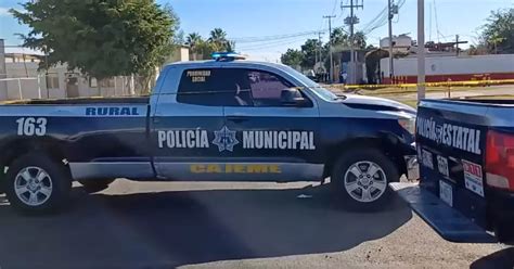 Ataque armado en Ciudad Obregón deja un muerto y dos heridos