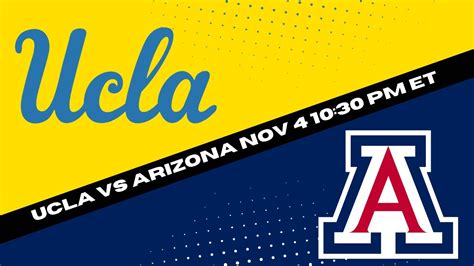 UCLA Bruins Vs Arizona Wildcats Prediction And Picks College Football