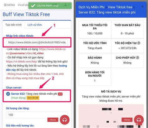 Buff View Tiktok Free Tăng View Tiktok Free Miễn Phí