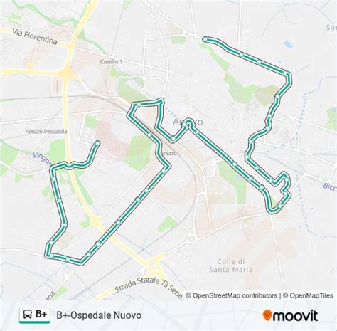 B Route Schedules Stops Maps B Ospedale Nuovo Updated