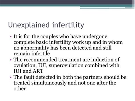 Infertility