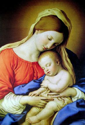 Images Pieuses La Vierge Et L Enfant