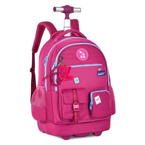 Bolsa Escolar Da Luluca - Mochila Carrinho Luluca Bolsa Escolar Adolescente Moderna Premium ...