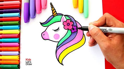 Te Enseño A Dibujar Y Pintar Un Unicornio En Colores Pastel Fácil Youtube