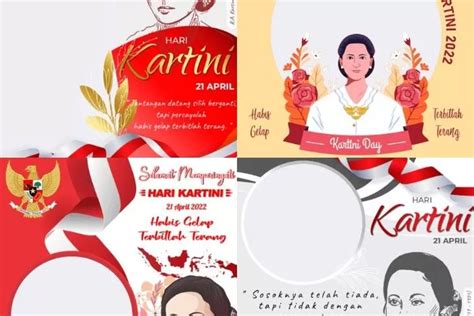 Kumpulan Link Twibbon Hari Kartini 2022 Png Desain Menarik Penuh