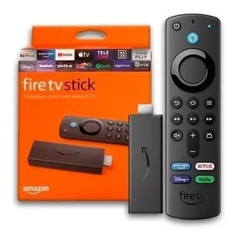 Fire Tv Stick Amazon Controle Remoto Por Voz Alexa Parcelamento Sem Juros