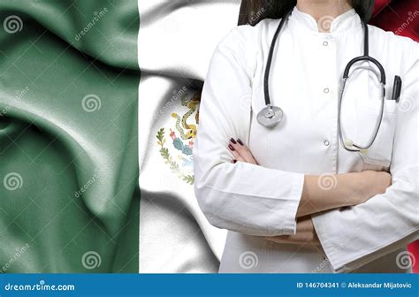 Conceptual Image Of National Healthcare System In Mexico Stock Image