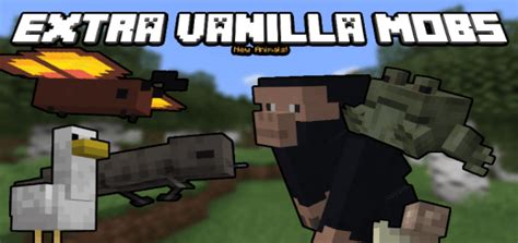 Extra Vanilla Mobs Minecraft Addon