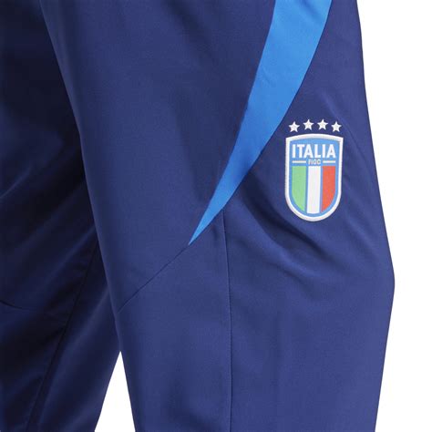 Pantalon Surv Tement Avant Match Italie Bleu Fonc Sur Foot Fr