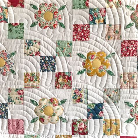 Cottage Garden Quilt Pattern Etsy