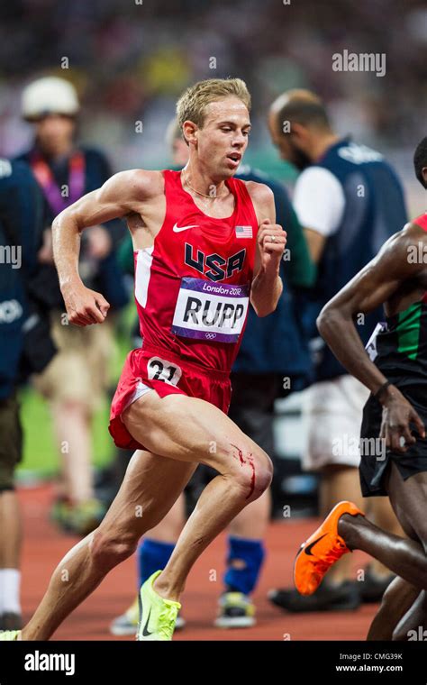 Galen Rupp USA Running In The Men S 10 000 Where He Won The Silver