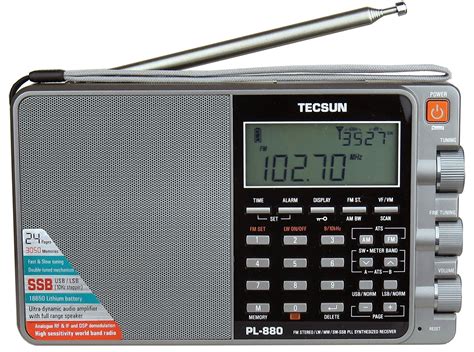 Tecsun Pl Portable Digital Pll Dual Conversion Am Fm Longwave