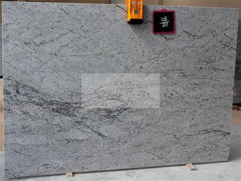 Above 20 Mm Meera White Gangsaw Size Granite Slab For Countertops At