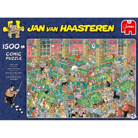 Jan Van Haasteren Puzzel Krijt Op Tijd Stukjes Plein Nl