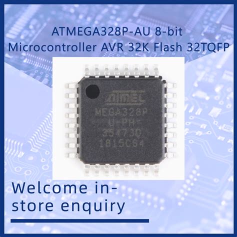 Atmega P Au Bit Microcontroller Avr K Flash Tqfp Shopee