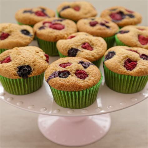 Muffin Integrali Ai Frutti Di Bosco Ricetta Fatto In Casa Da Benedetta