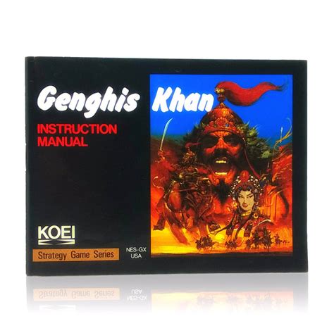 Genghis Khan Nes Nintendo Game