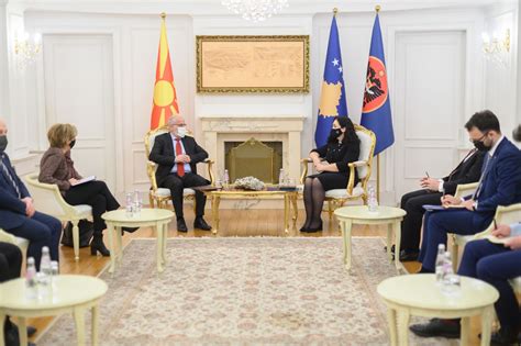 President Osmani Received The Speaker Of The Parliament Of North