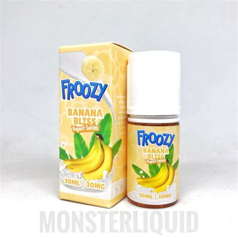 Jual SALT FOOM FROOZY YOGURT SERIES BANANA BLISS 30MG 30ML Di Lapak