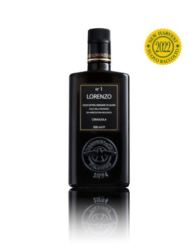 Lorenzo N Cerasuola Olio Extravergine Di Oliva Valli Trapanesi Dop