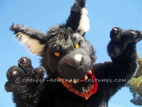 diy werewolf costume 5
