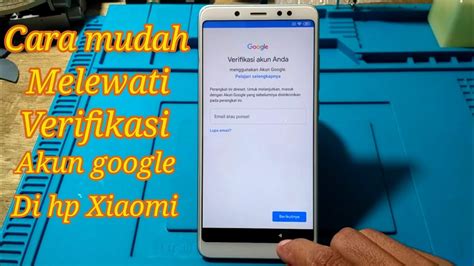 Cara Melewati Verifikasi Akun Google Di Hp Xiaomi Frp Bypass Youtube