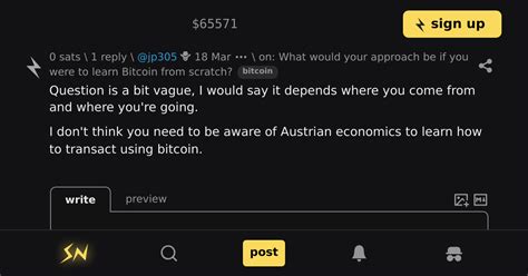 Reply On What Would Your Approach Be If You Were To Learn Bitcoin From