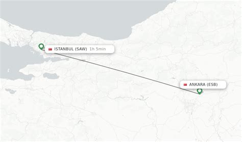 Direct Non Stop Flights From Ankara To Istanbul Schedules