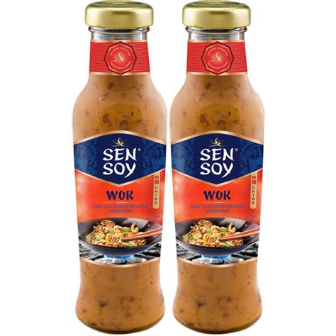 Соус Sen Soy Wok столовый для обжаривания лапши неострый 310 г, набор ...