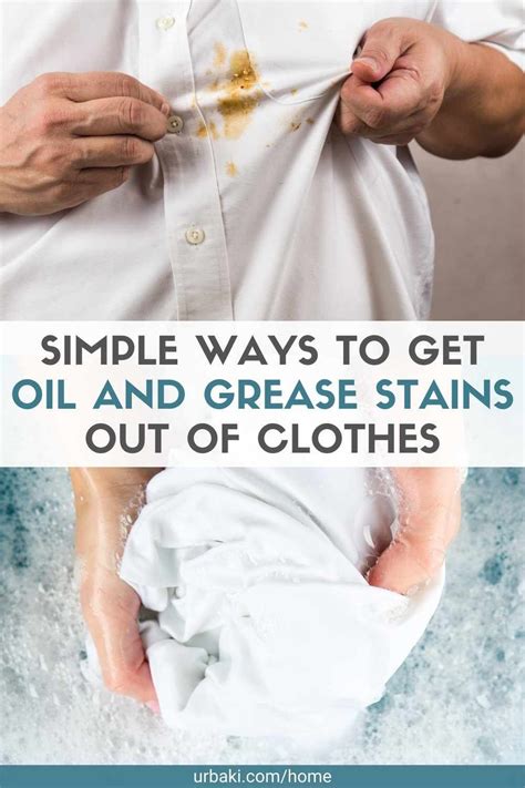 How To Get Oil Stains Out Of Clothes Artofit