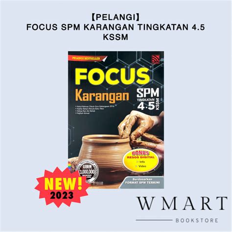 PelangiFocus SPM Karangan Tingkatan 4 5 KSSM 2023 Buku Rujukan Form