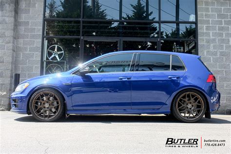 Vw Golf R With 19in Hre Ff01 Wheels And Michelin Pilot Super Sport