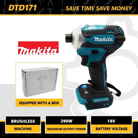 Makita DTD171 Darbeli Matkap 18V BL Motor Plak Ara Nitesi F R As Z