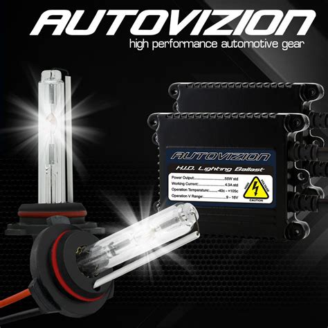 AUTOVIZION H1 H3 H4 HB2 H7 9005 9006 HB4 Xenon Light HID Kit Slim