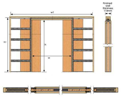 Impero Sliding Pocket Door Kits Uk For Timber Doors Sliding Doorstuff